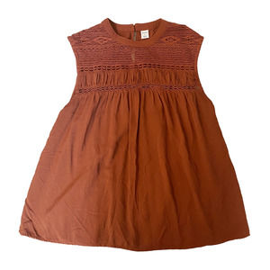 🛍️ Old Navy Rust Sleeveless Top Womens Size S